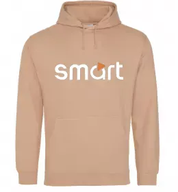 Мужская толстовка (худи) I <3 Smart Белый фото Мужская толстовка (худи) I <3 Smart Белый фото