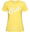Жіноча футболка Chevrolet надпись Лимонний фото