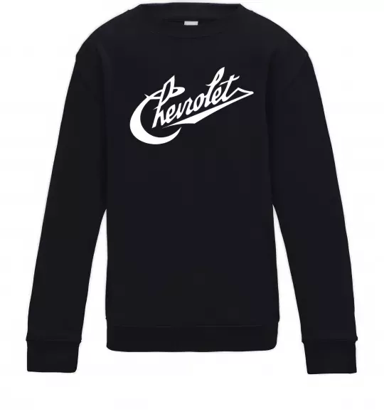 Дитячий світшот Chevrolet напис Чорний фото