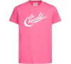 Дитяча футболка Chevrolet напис Яскраво-рожевий Дитяча футболка Chevrolet напис Яскраво-рожевий фото