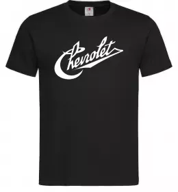 Мужская футболка Chevrolet напис Черный Мужская футболка Chevrolet напис Черный фото