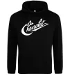 Чоловіча толстовка (худі) Chevrolet напис Чорний фото