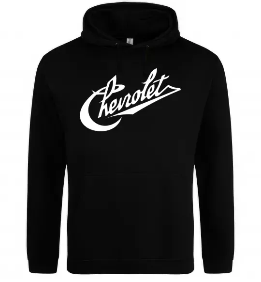 Жіноча толстовка (худі) Chevrolet напис Чорний фото