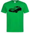Чоловіча футболка Mercedes car Зелений фото