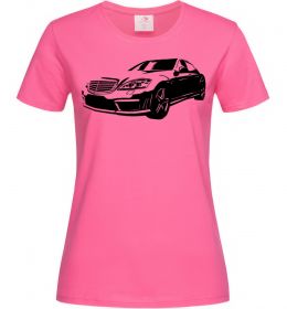 Женская футболка Mercedes car