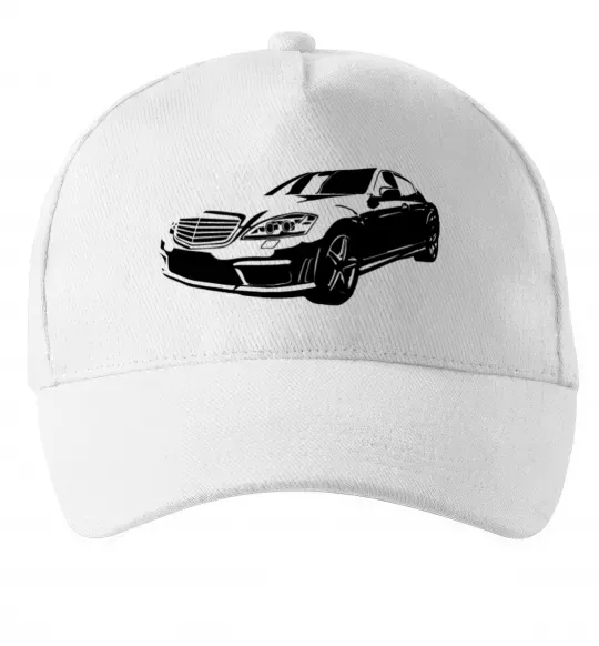 Кепка Mercedes car Белый фото
