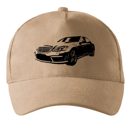 Кепка Mercedes car Песочный фото