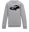 Детский Свитшот Mercedes car Серый меланж фото