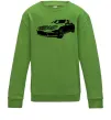 Детский Свитшот Mercedes car Лаймовый фото