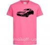 Детская футболка Mercedes car Ярко-розовый фото
