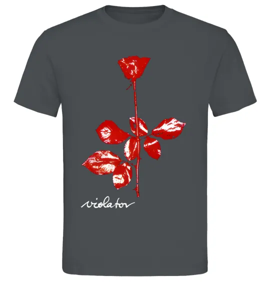 Чоловіча футболка DepecheMode-Violator Графіт фото