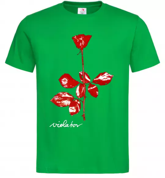 Чоловіча футболка DepecheMode-Violator Зелений фото