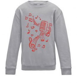 Дитячий світшот Музика мікрофон