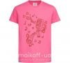 Детская футболка Музыка микрофон Ярко-розовый фото