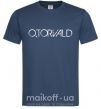 Чоловіча футболка Otorvald Темно-синій фото
