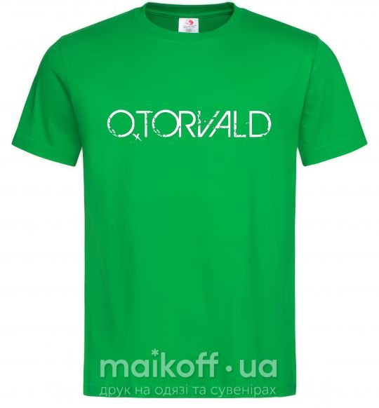 Чоловіча футболка Otorvald Зелений фото