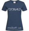 Жіноча футболка Otorvald Темно-синій фото