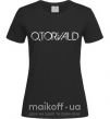 Женская футболка Otorvald Черный фото