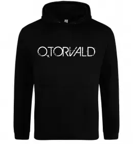 Женская толстовка (худи) Otorvald Черный фото