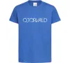 Детская футболка Otorvald Ярко-синий фото