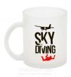 Чашка стеклянная Sky diving Фроузен фото
