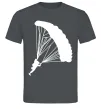 Чоловіча футболка Парашютист Графіт фото