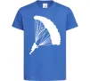 Дитяча футболка Парашютист Яскраво-синій Дитяча футболка Парашютист Яскраво-синій фото
