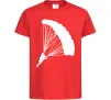 Дитяча футболка Парашютист Червоний Дитяча футболка Парашютист Червоний фото