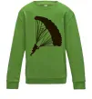 Детский Свитшот Парашютист Лаймовый Детский Свитшот Парашютист Лаймовый фото