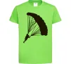 Дитяча футболка Парашютист Лаймовий Дитяча футболка Парашютист Лаймовий фото