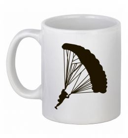 Чашка керамическая Парашютист