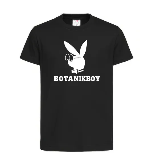 Дитяча футболка Playboy botanikboy Чорний фото