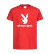 Дитяча футболка Playboy botanikboy Червоний фото