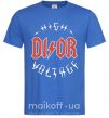 Чоловіча футболка Dior ac dc Яскраво-синій фото