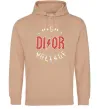 Чоловіча толстовка (худі) Dior ac dc Пісочний фото