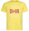 Мужская футболка Dior ac dc Лимонный фото