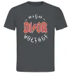 Мужская футболка Dior ac dc Графит фото