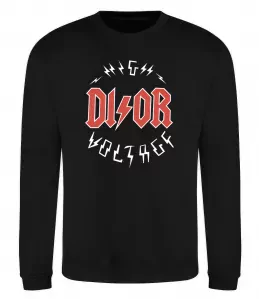 Свитшот Dior ac dc Черный фото