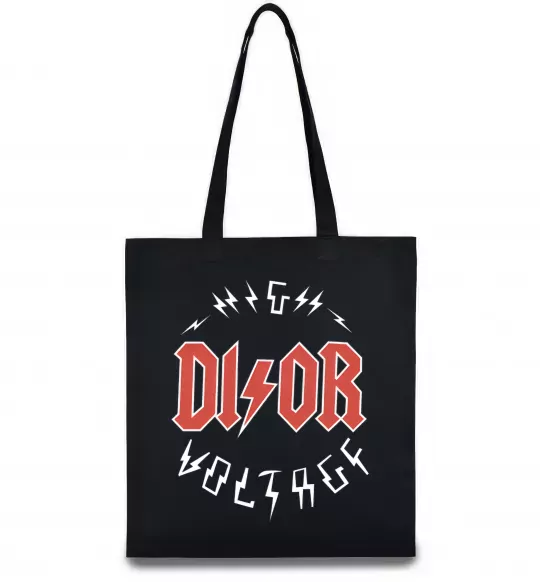 Эко-сумка Dior ac dc Черный фото
