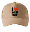Кепка I love HIP-HOP Пісочний фото