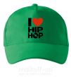 Кепка I love HIP-HOP Зеленый фото