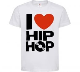 Детская футболка I love HIP-HOP