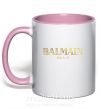 Чашка с цветной ручкой Balmain Нежно розовый фото