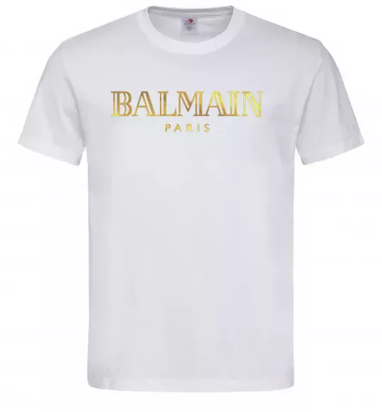 Мужская футболка Balmain Белый фото