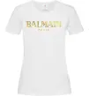 Жіноча футболка Balmain Білий фото