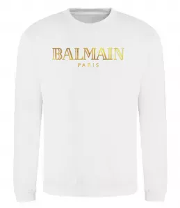 Свитшот Balmain Белый фото