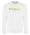 Свитшот Balmain Белый фото