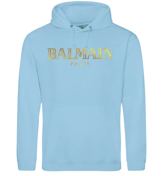 Жіноча толстовка (худі) Balmain Блакитний фото