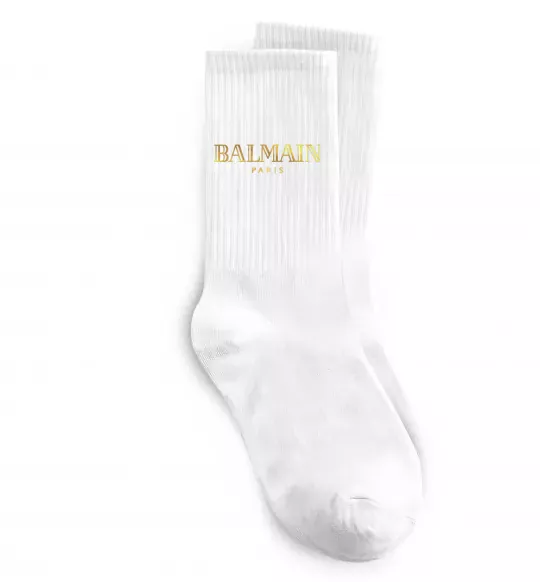 Носки Balmain Белый фото