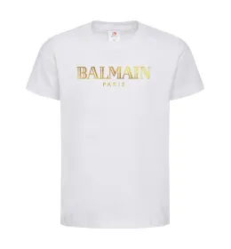 Детская футболка Balmain Белый фото